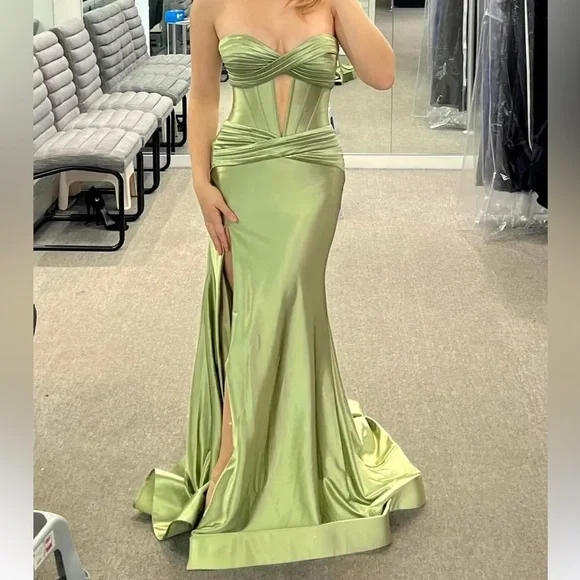 alicia keys green dress Sherri Hill Style 54180 | Sherri Hill Dresses main image 0